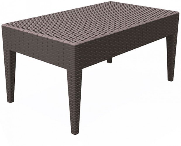 Стол Central Table IPANEMA 92x53 CHOCOLATE 1x (MIAMI RATTAN)