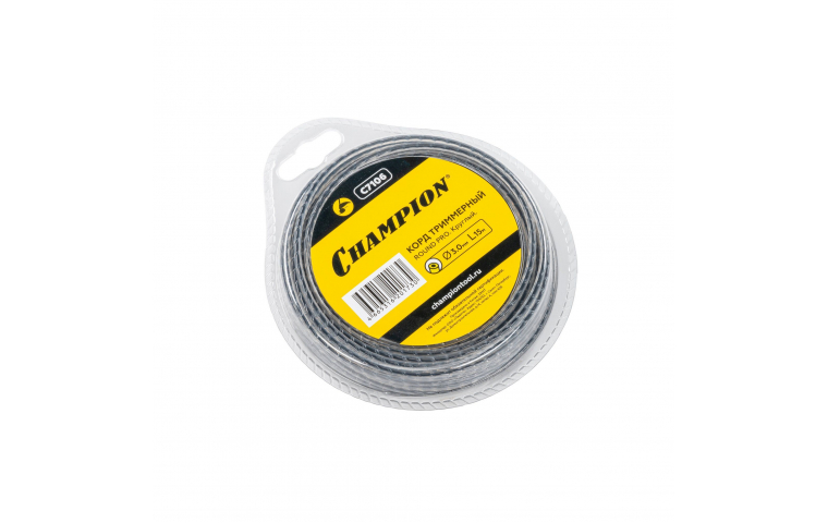 Корд триммерный CHAMPION Round PRO 3,0мм 15м (круглый 2к)