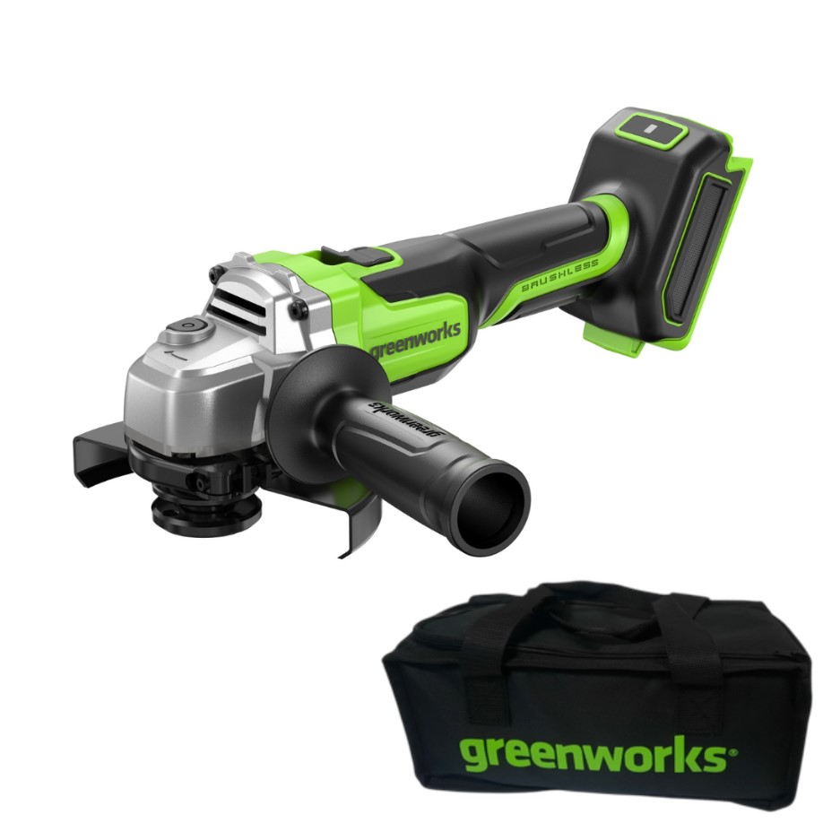 Аккумуляторная углошлифмашина Greenworks AG590 24В (без АКБ и ЗУ)