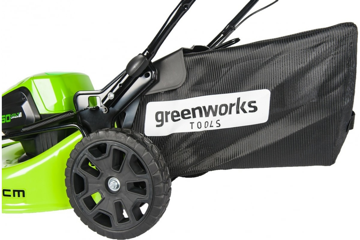 Аккумуляторная газонокосилка Greenworks GD60LM46SP