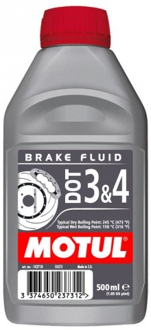 Тормозная жидкость Motul DOT 3&4 500 мл