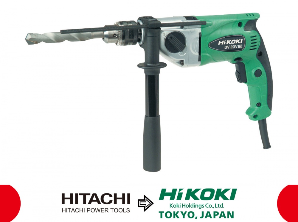 Ударная дрель Hitachi DV20VB2 (БЗП патрон)
