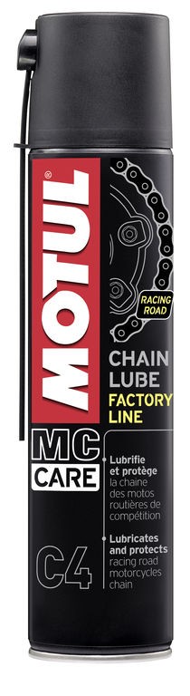 Смазка Motul C4 CHAIN LUBE FL для мотоцепей, 400 мл