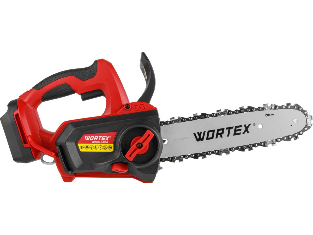Аккумуляторная цепная пила WORTEX CEC 2518-3 в чем. ALL1 XLT SET