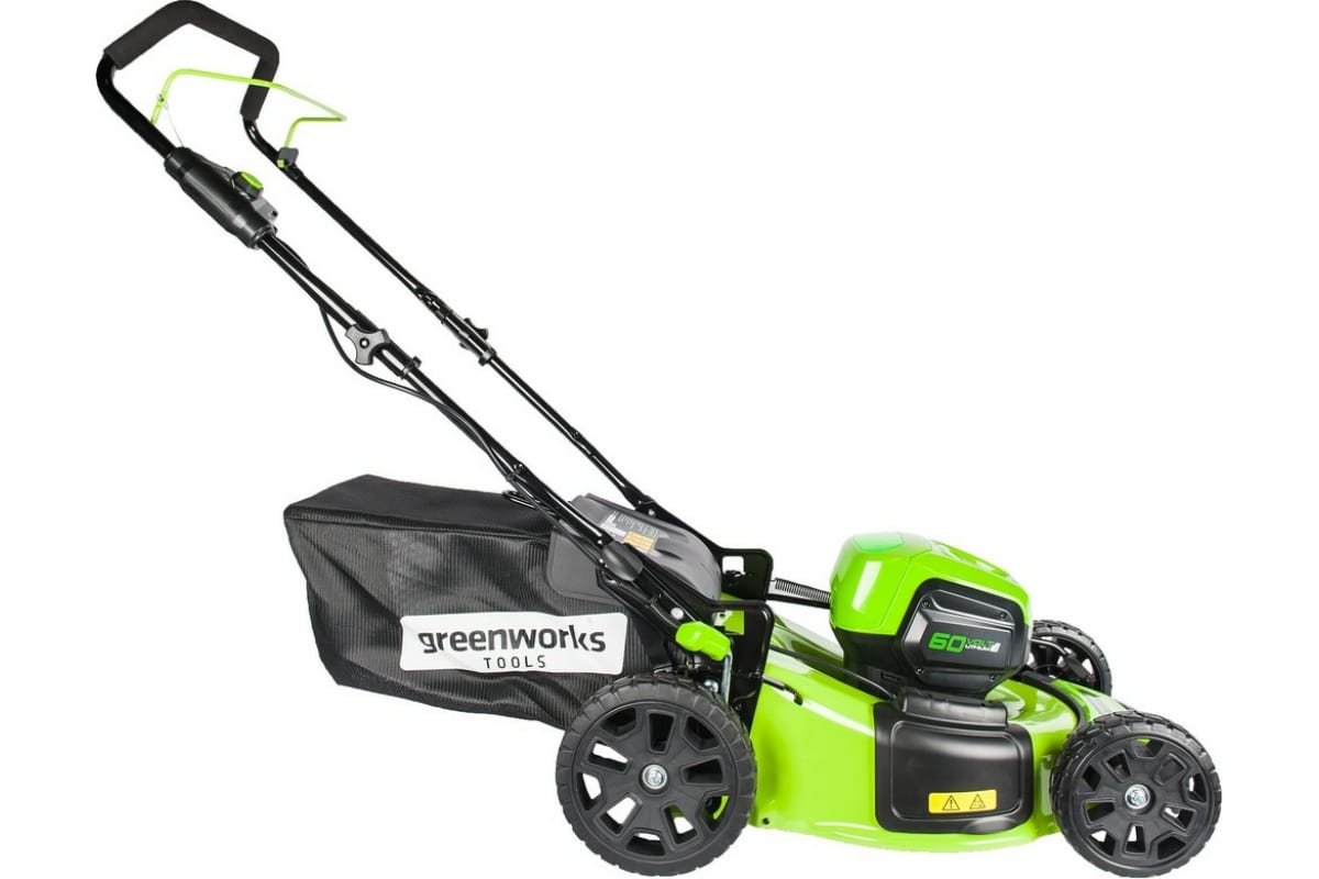 Аккумуляторная газонокосилка Greenworks GD60LM46SP