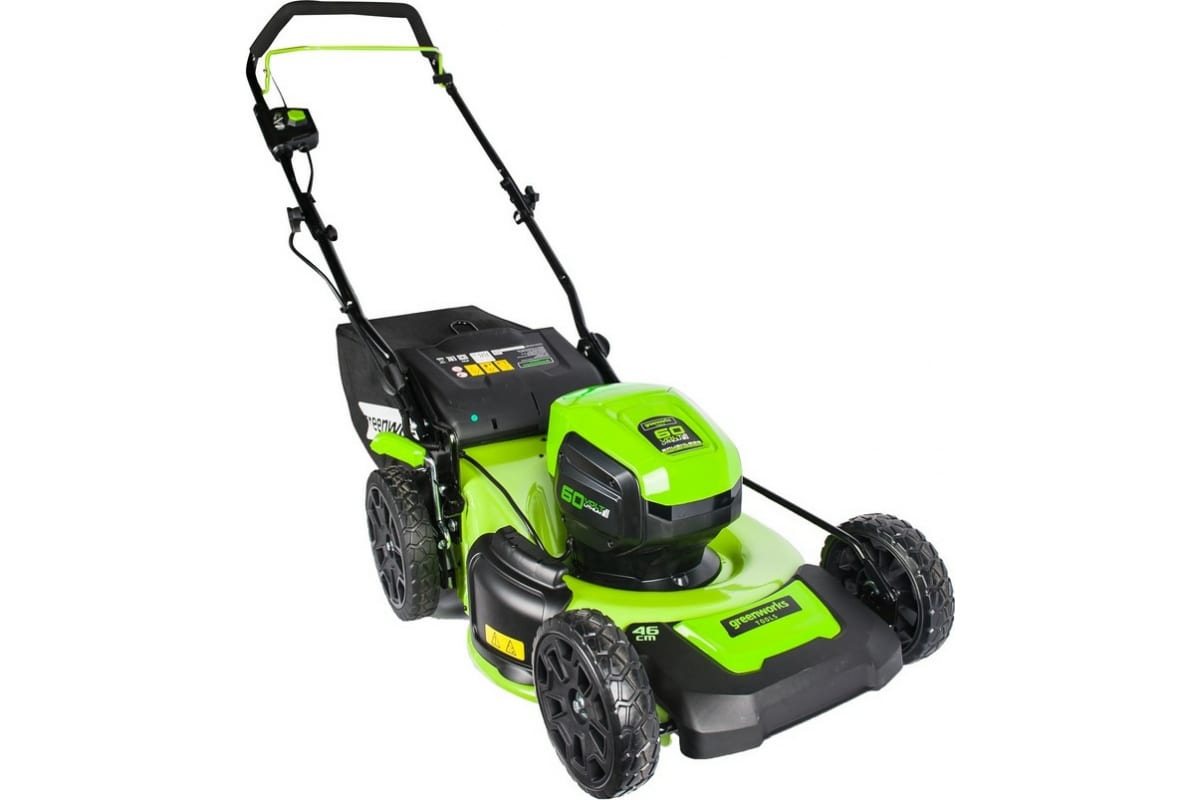 Аккумуляторная газонокосилка Greenworks GD60LM46SP
