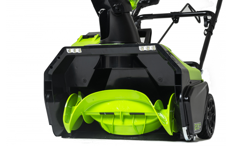 Аккумуляторная снегоуборочная машина Greenworks GD60PST 60В