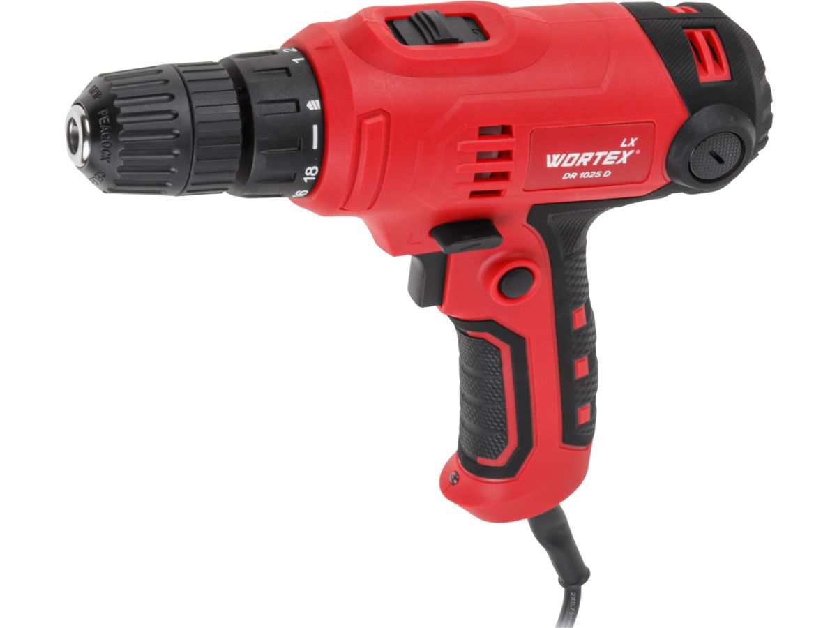 Дрель-шуруповерт WORTEX LX DR 1025 D в кор.