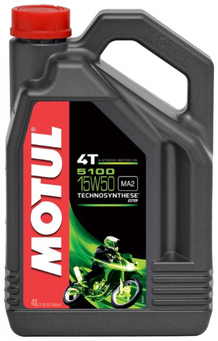 Масло  моторное Motul  5100 15W50 4T 4л
