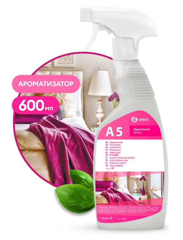 Ароматизатор GraSS "Apartament series А5", 600мл