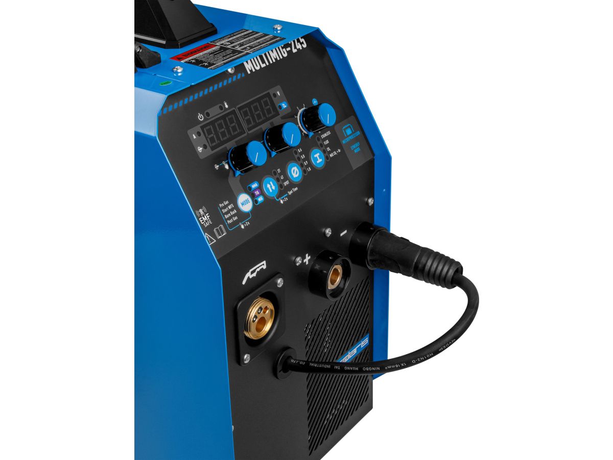 Полуавтомат сварочный Solaris MULTIMIG-245 (MIG/FLUX/SPOT/MMA/TIG)