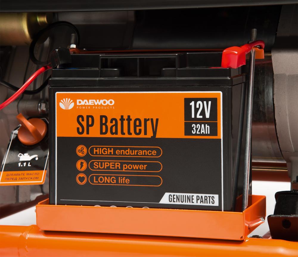 Бензогенератор DAEWOO Power GDA 7500 DFE (газовый)