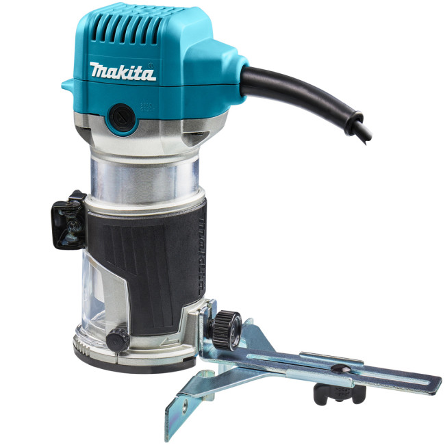 Фрезер кромочный MAKITA RT 0702 CX2 + аксессуары в сумке
