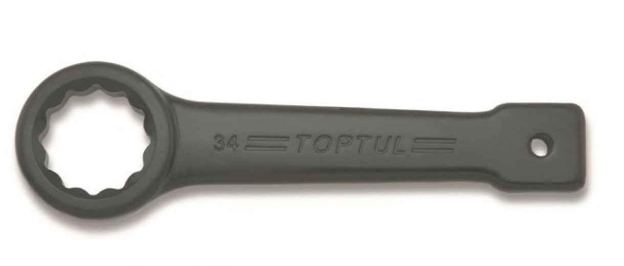 Ключ ударно-силовой накидной упорный 90мм TOPTUL (AAAR9090)