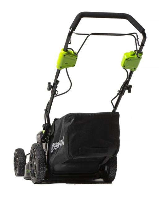 Аккумуляторная самоходная газонокосилка Greenworks GD40LM46SPK8 40V (АКБ+ЗУ)