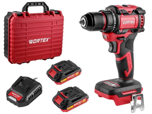 Аккум. дрель-шуруповерт WORTEX BD 2025 DLi в чем. ALL1 XLT (2Ач х 2)