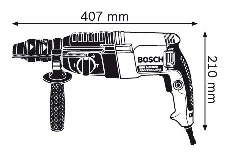Перфоратор Bosch GBH 2-26 DFR