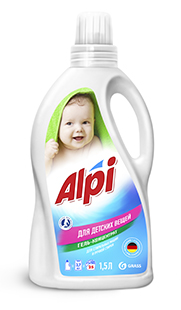 Гель-концентрат для детских вещей GraSS "ALPI".1.5л.
