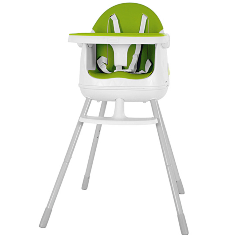 Стул детский KETER Multi Dine-leg separator, белый/салатовый