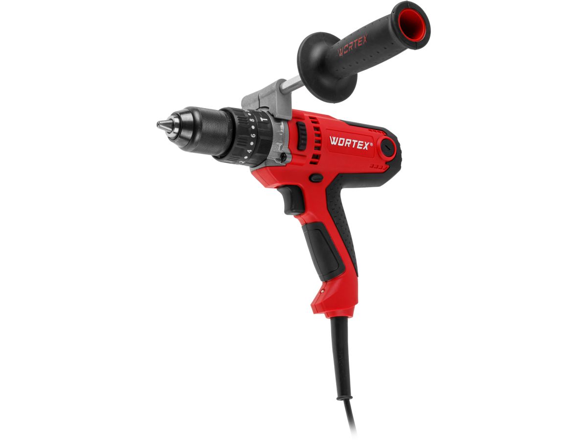 Дрель-шуруповерт ударная WORTEX DR 1323 D