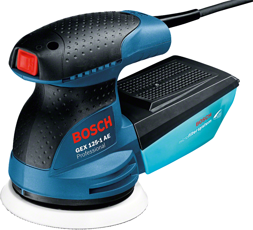 Шлифовальная машина Bosch GEX 125-1 AE в чемодане
