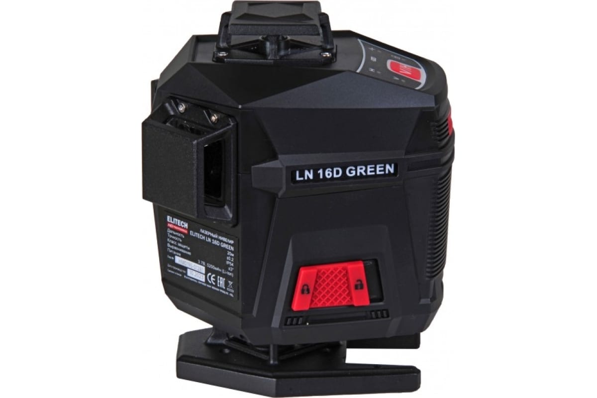 Лазерный нивелир Elitech LN 16D GREEN