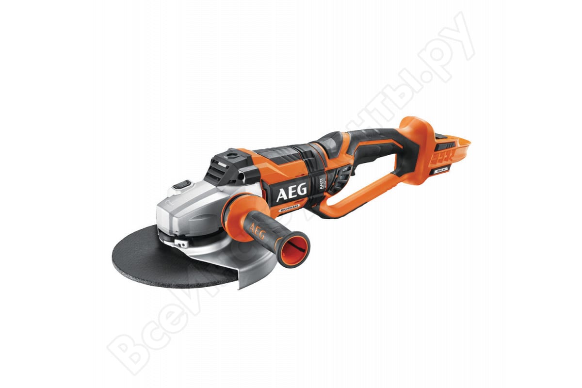 Угловая шлифмашина AEG BEWS18-230BL-0 (без батареи)