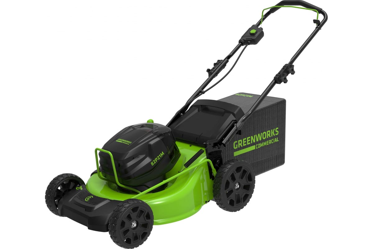 Аккумуляторная газонокосилка Greenworks GC82LM51SP2K2