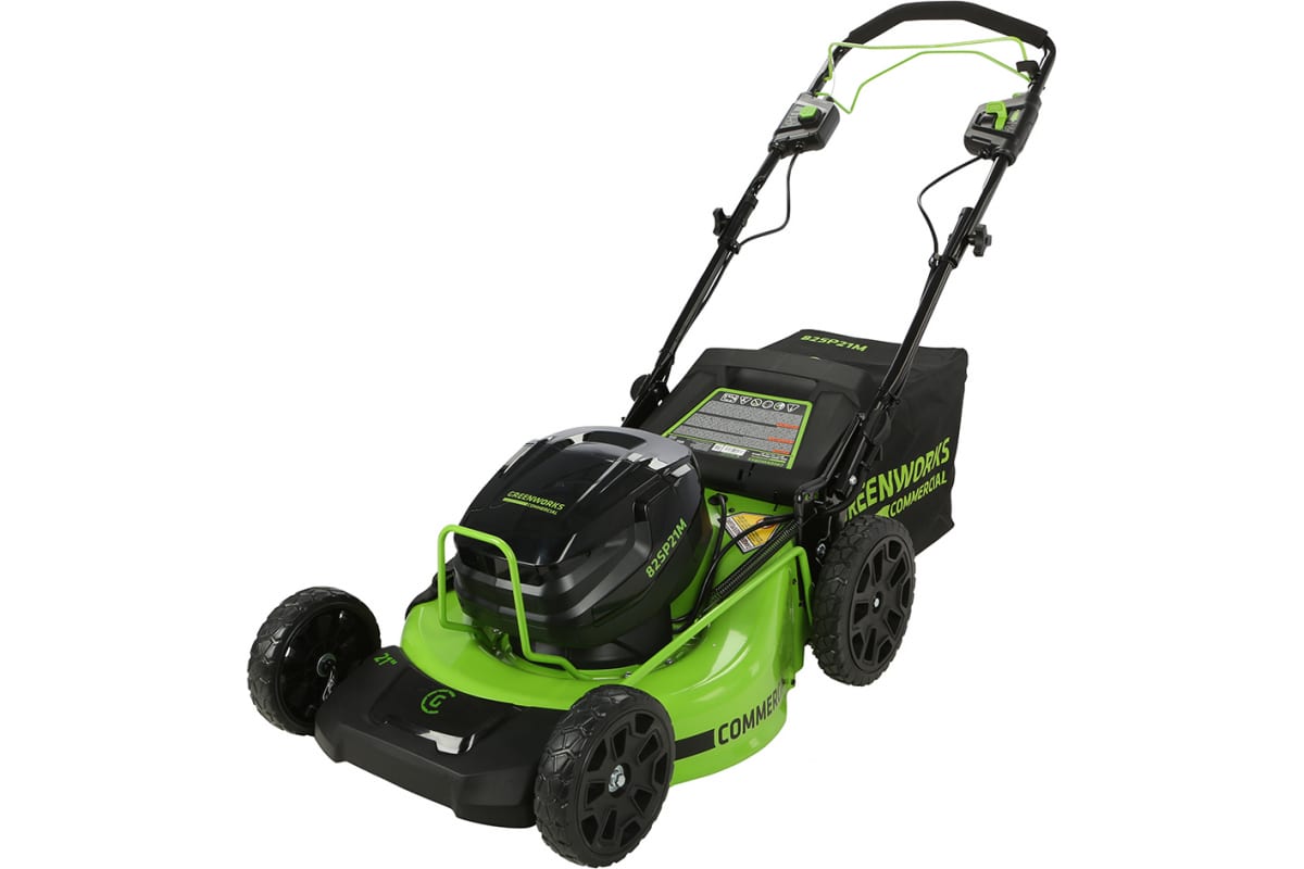 Аккумуляторная самоходная газонокосилка Greenworks GC82LM51SP2