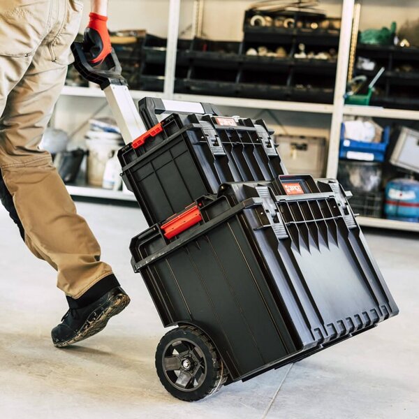 Набор ящиков 1x Qbrick System Cart PRO + 1x Qbrick System PRO 500, черный