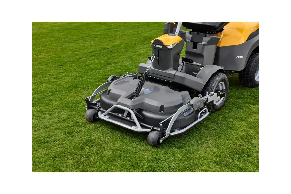 Газонокосилка бензиновая с сиденьем Stiga Park 500 WX