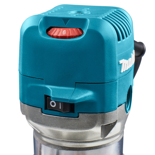 Фрезер кромочный MAKITA RT 0702 CX2 + аксессуары в сумке