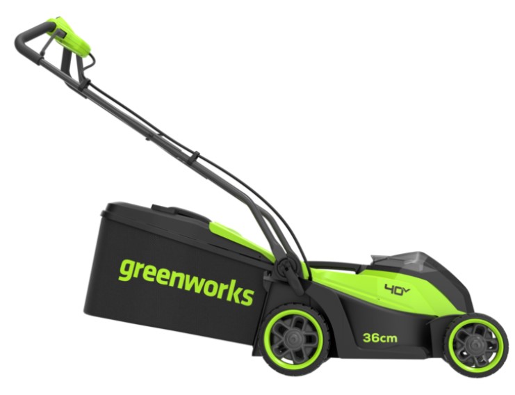 Аккумуляторная газонокосилка Greenworks GD40LM361K4 40V (АКБ+ЗУ)