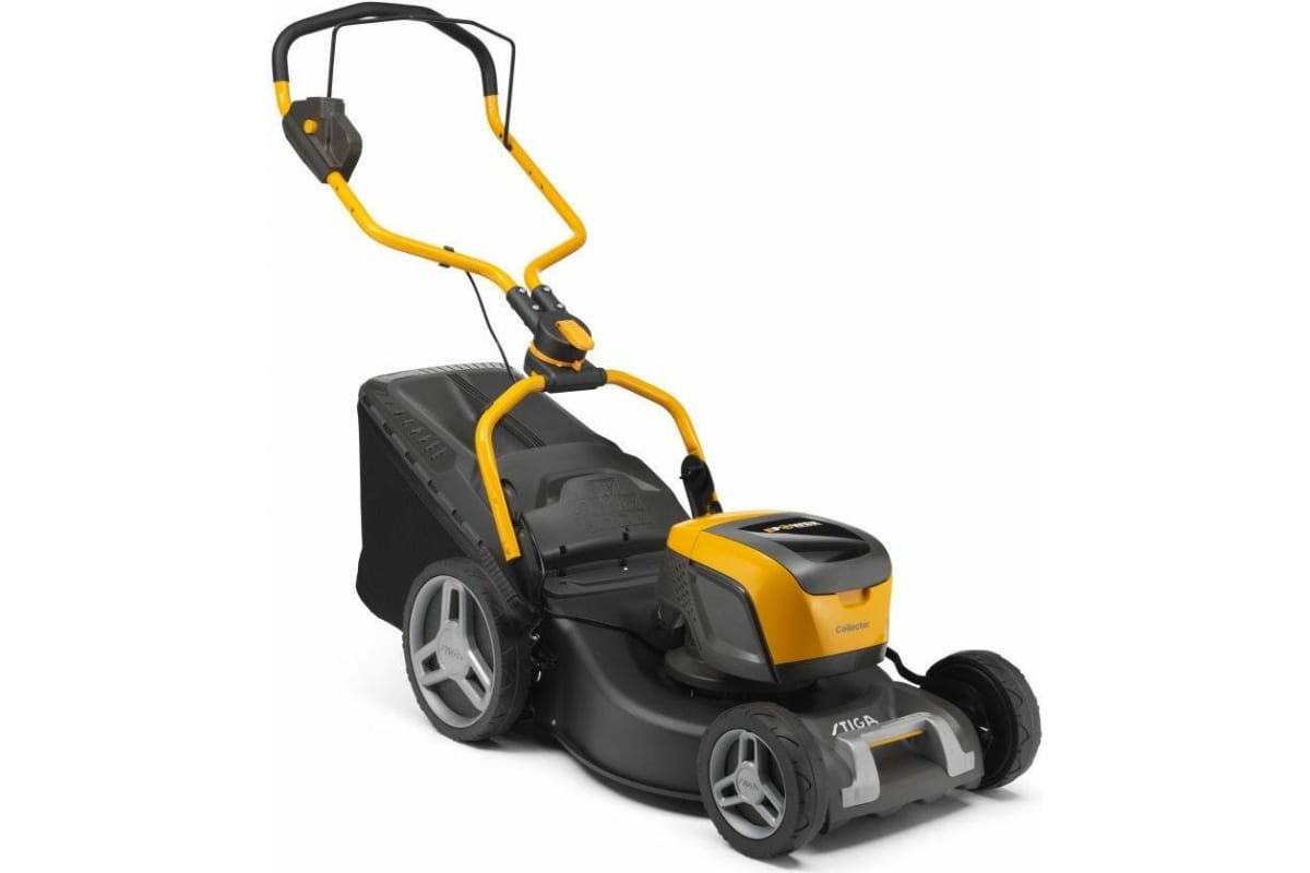 Газонокосилка аккумуляторная несамоходная Stiga COLLECTOR 548e KIT (48V 4 Ач + З/У)