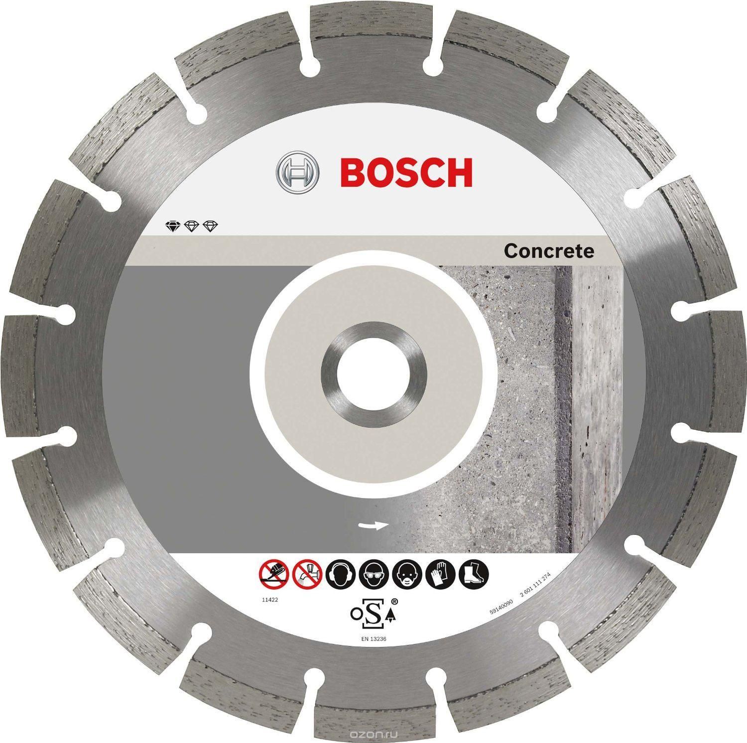 Отрезной круг Bosch Алмазный диск Professional for Concrete 115-22.23