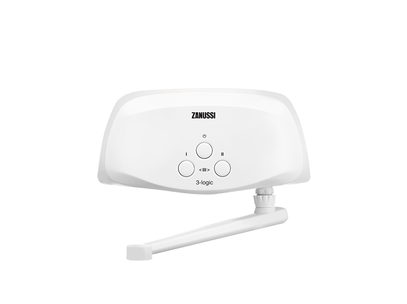 Водонагреватель проточный Zanussi 3-logic 5,5 T (кран)