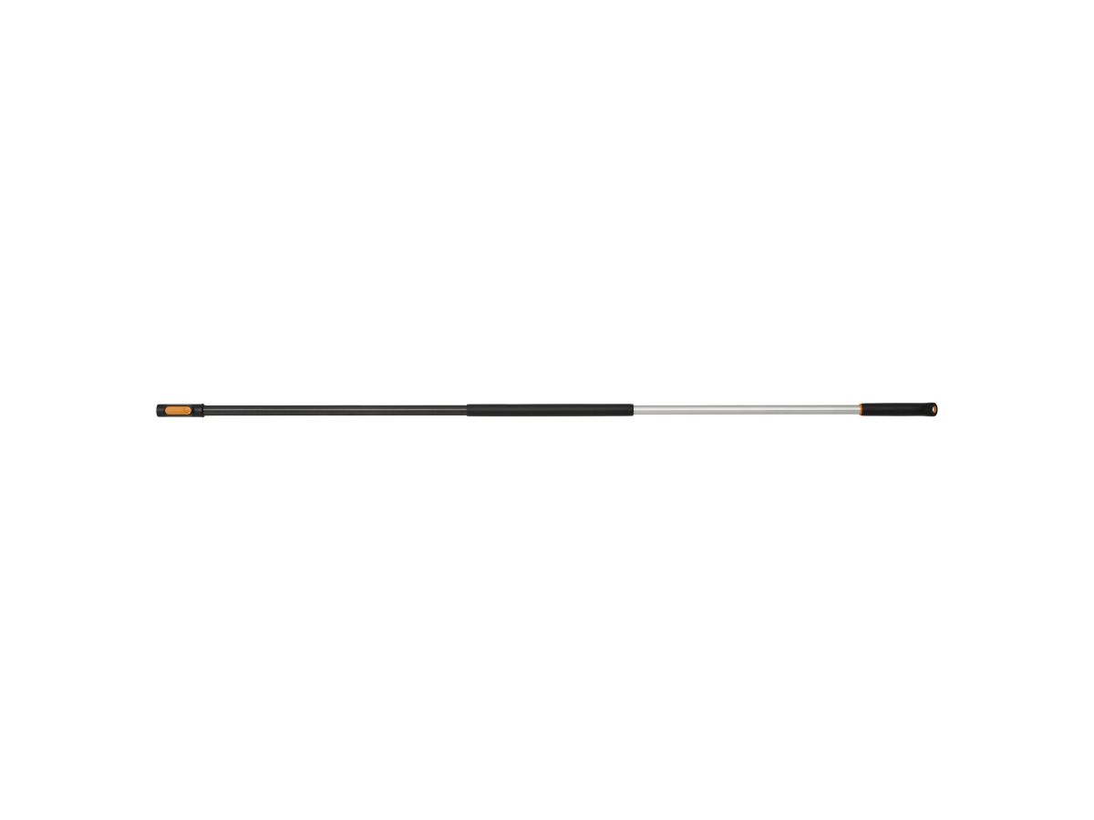 Черенок алюминиевый телескопический FISKARS OneClick М 119-174см