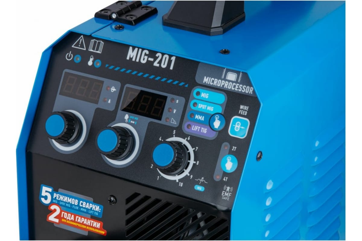 Полуавтомат сварочный Solaris MIG-201