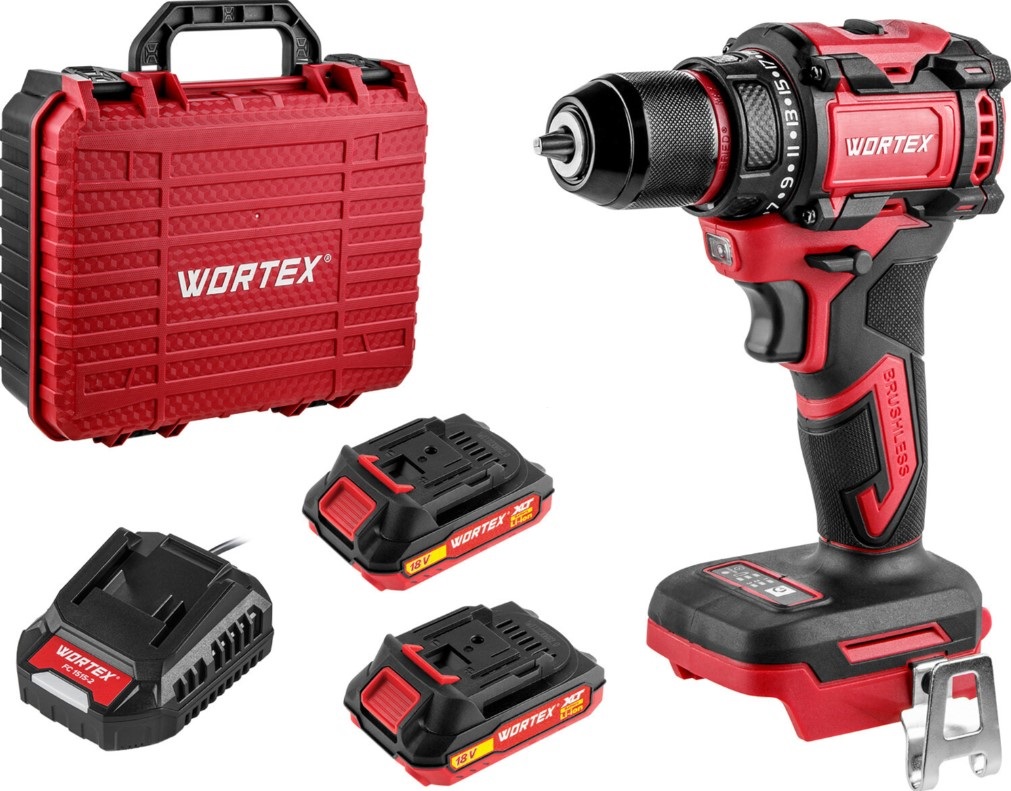 Аккум. дрель-шуруповерт WORTEX BD 2025 DLi в чем. ALL1 XLT (1,5Ач х 2)