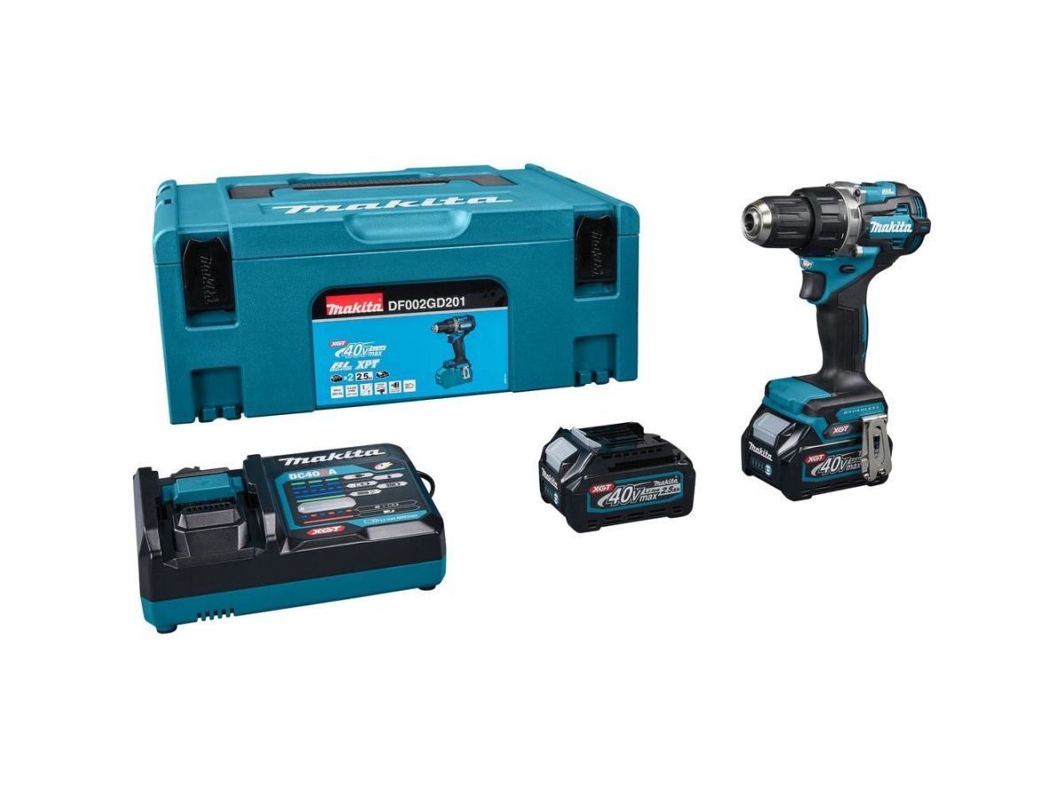 Аккумуляторная дрель-шуруповерт MAKITA XGT DF 002 GD201