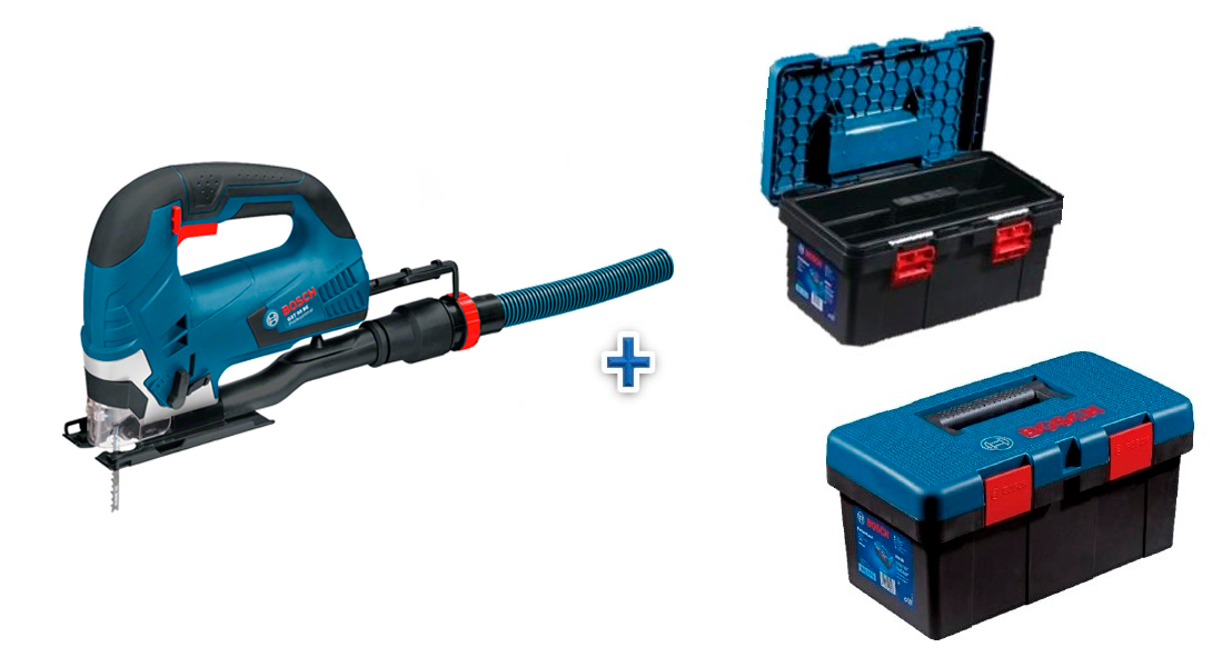 Лобзик электрический Bosch GST 90 BE + Toolbox Pro