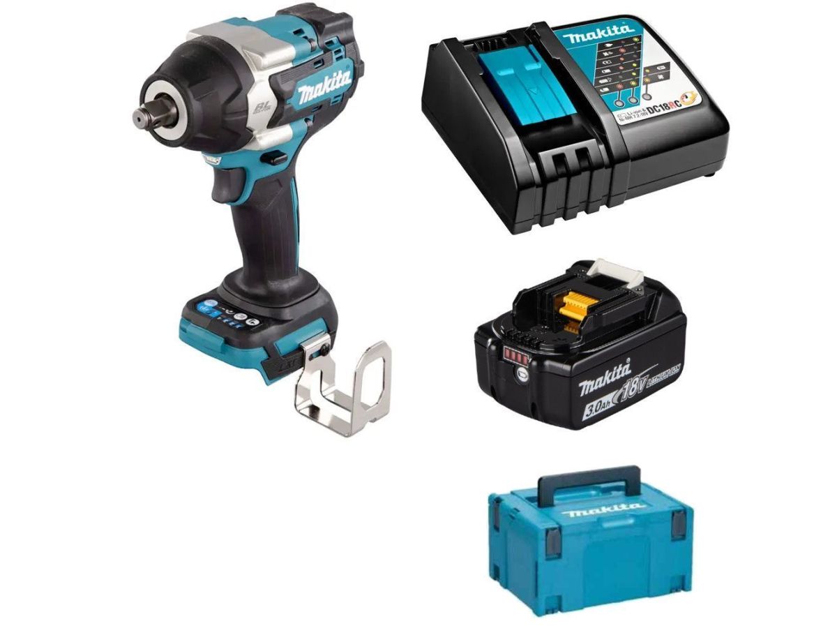 Аккумуляторный ударный гайковерт MAKITA LXT DTW700RF1J в кейсе