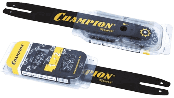 Набор Шина CHAMPION 14"-3/8-1,3-50 + 2 цепи (140SDEA074)