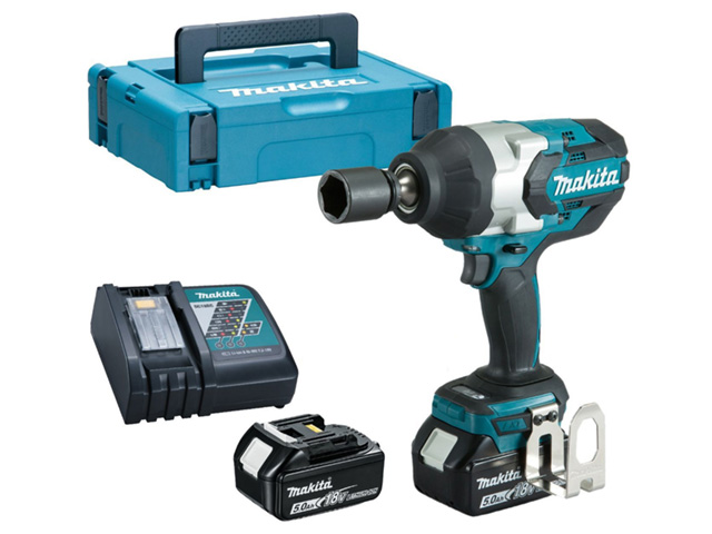 Аккумуляторный ударный гайковерт MAKITA DTW 1001 RTJ в кейсе