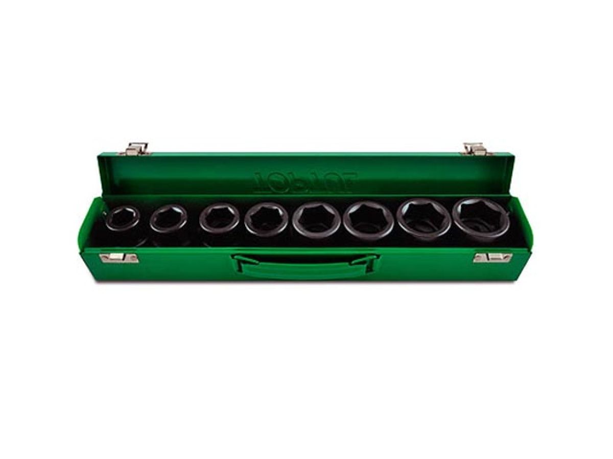 Набор головок ударных 3/4" 19-36 мм 6 гр. 8пр. TOPTUL (GDAD0805)