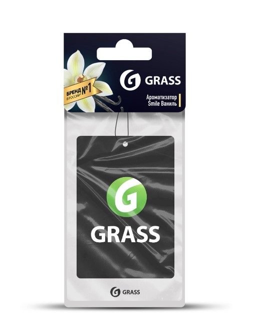 Ароматизатор воздуха картонный GraSS (ваниль)