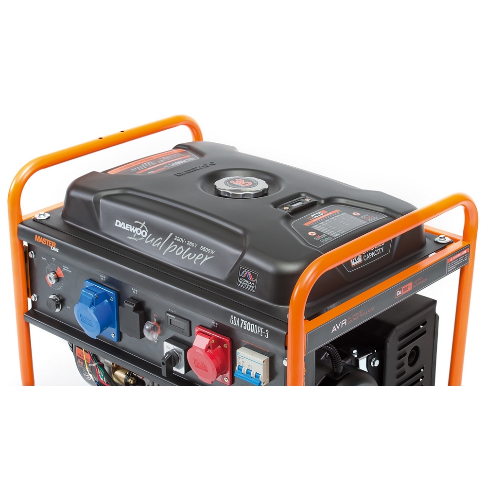 Генератор бензиновый Daewoo Power GDA 7500 DPE-3