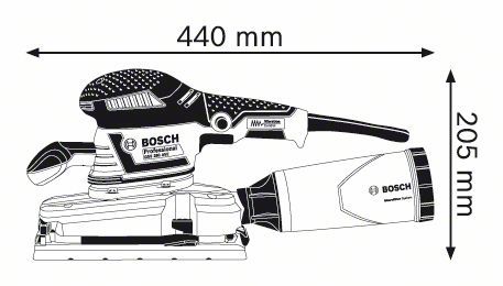 Шлифовальная машина Bosch GSS 280 AVE Professional 0.601.292.901