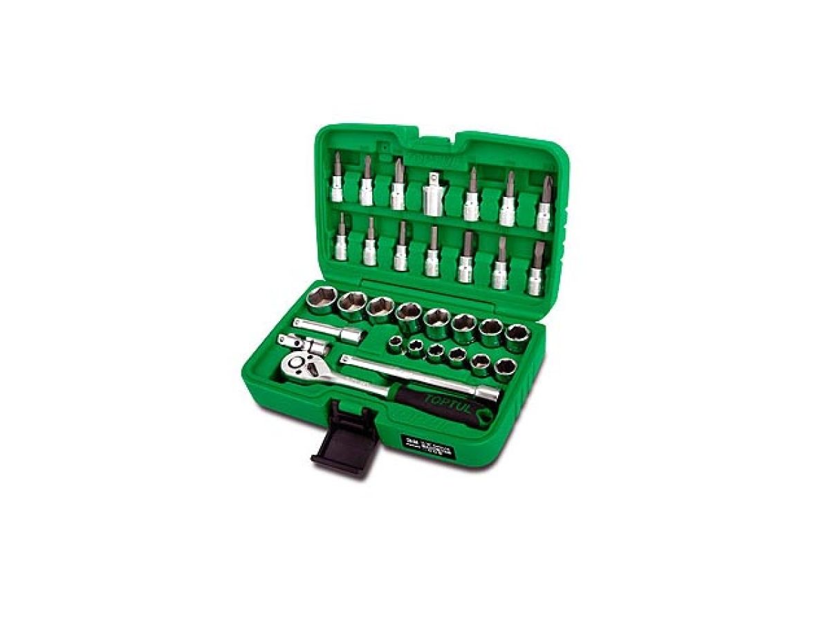 Набор головок и бит 39предм. 3/8" 12гр. TOPTUL (GCAI3902)