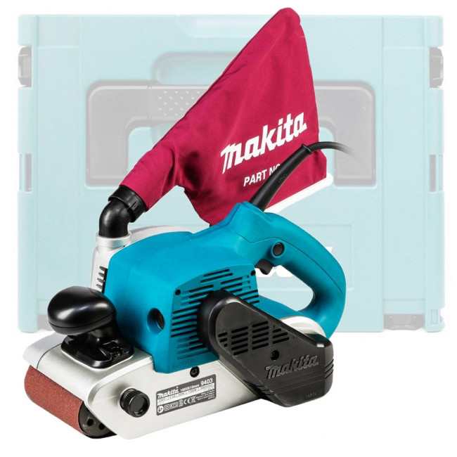 Ленточная шлифмашина MAKITA 9403J в кейсе MAKPAC